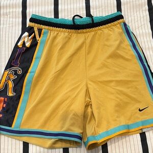 Nike Yellow Athletic Shorts